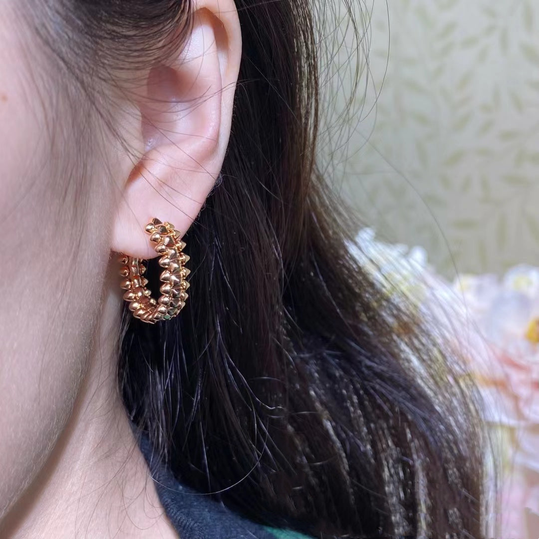 Rivet earrings/B-041