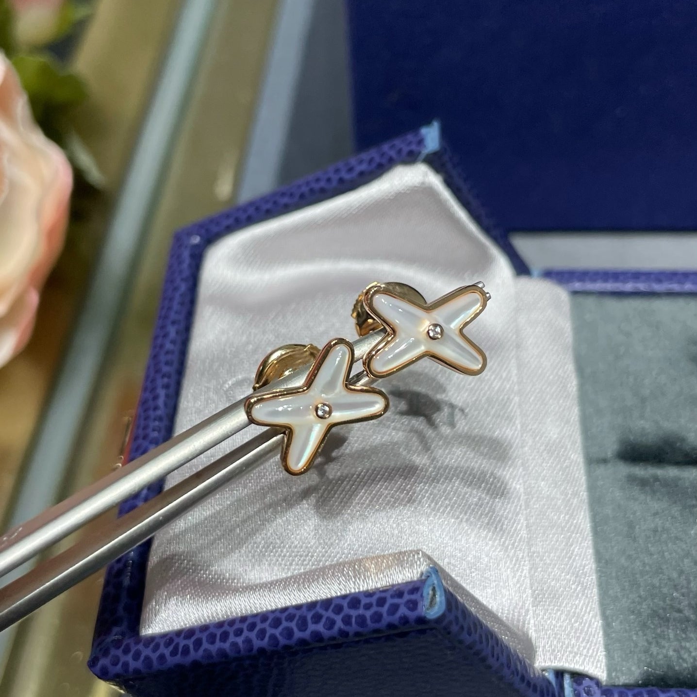 X-shaped Baibeimu Ear Nails/B-110
