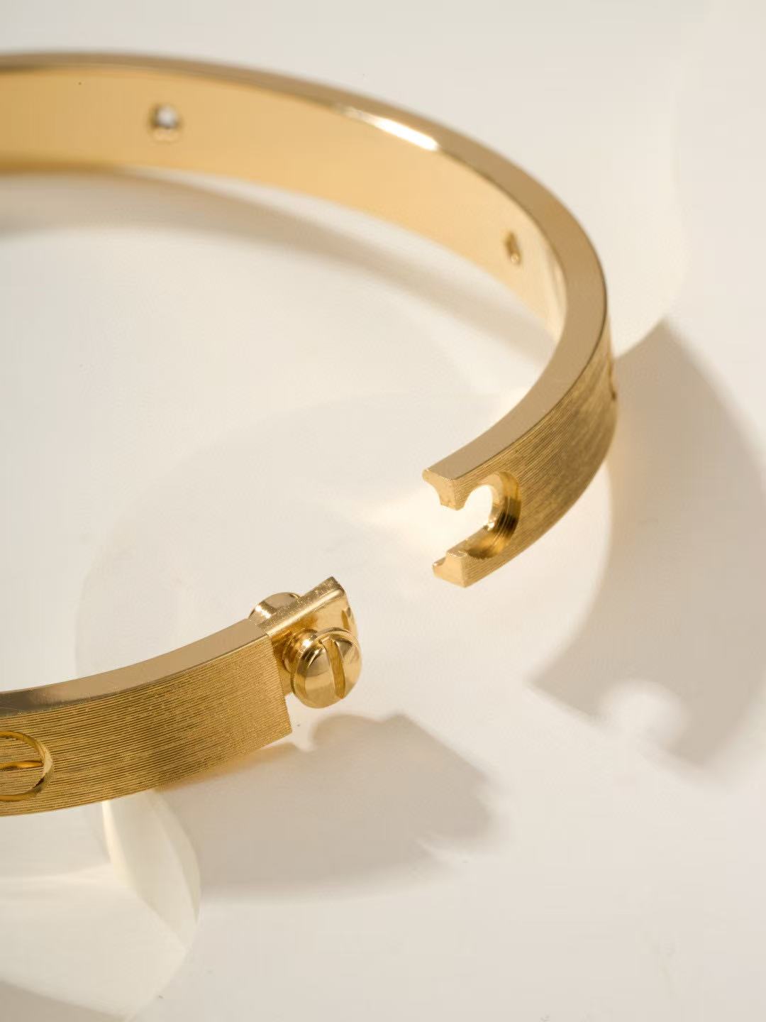 New style brushed love bracelet /SZ-1007