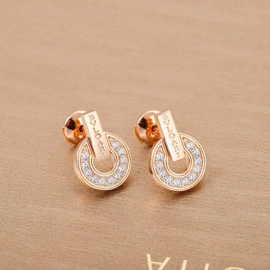Luxury Coin Earrings/B-022
