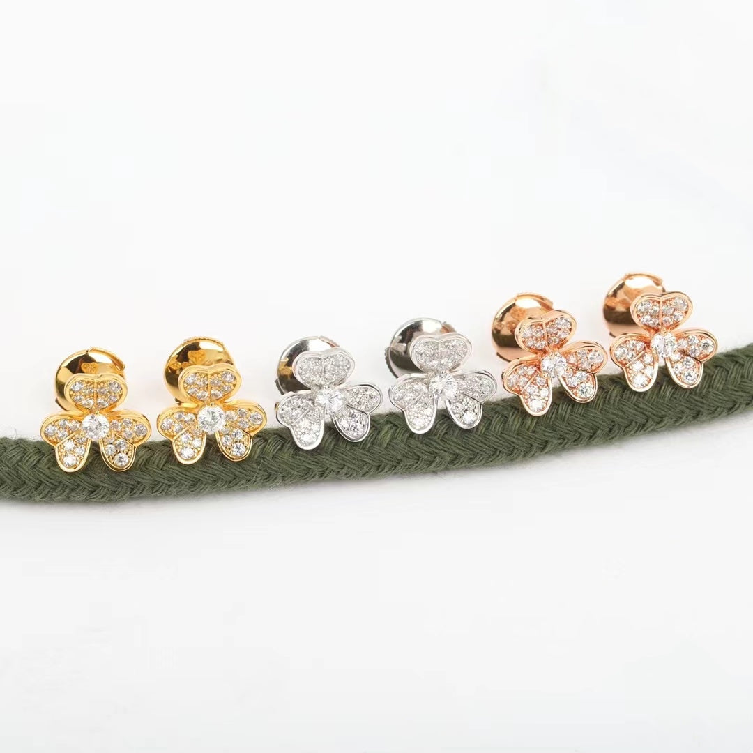 Clover earrings/B-24