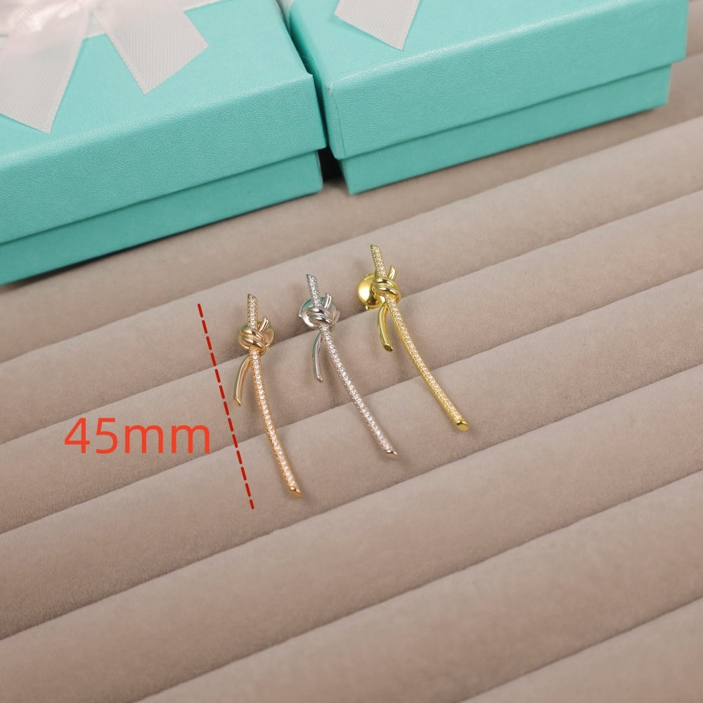 Butterfly knot earrings/B-059