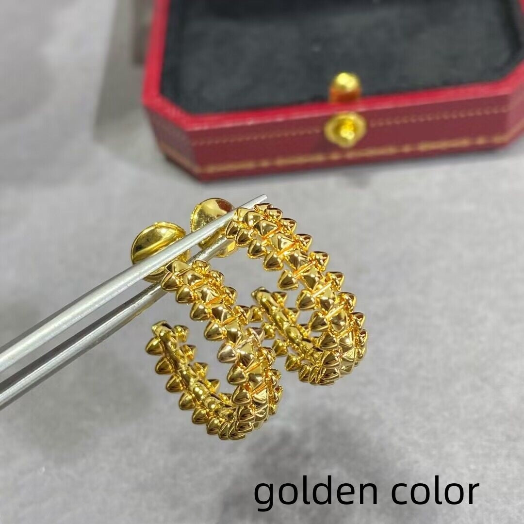 Rivet earrings/B-041