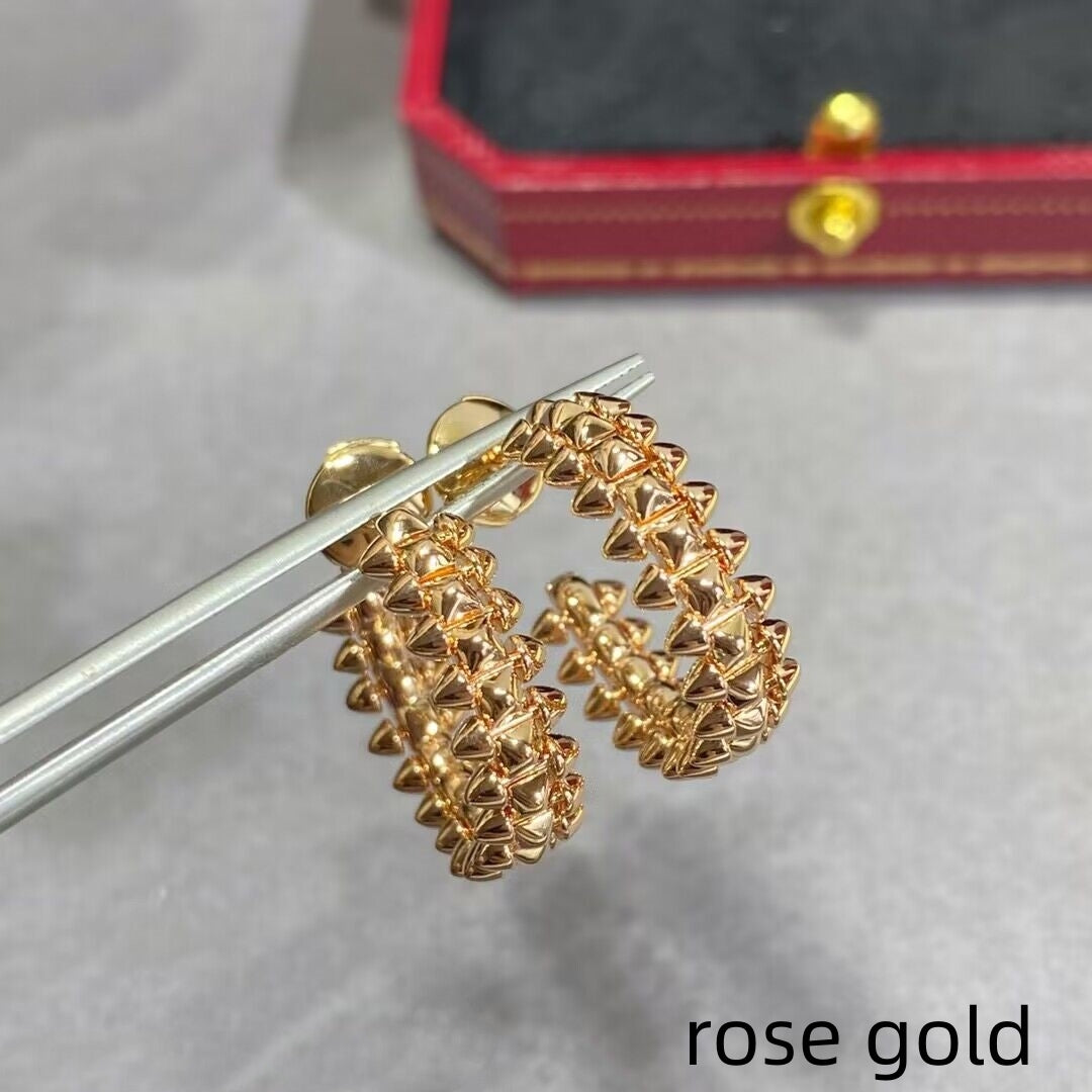 Rivet earrings/B-041