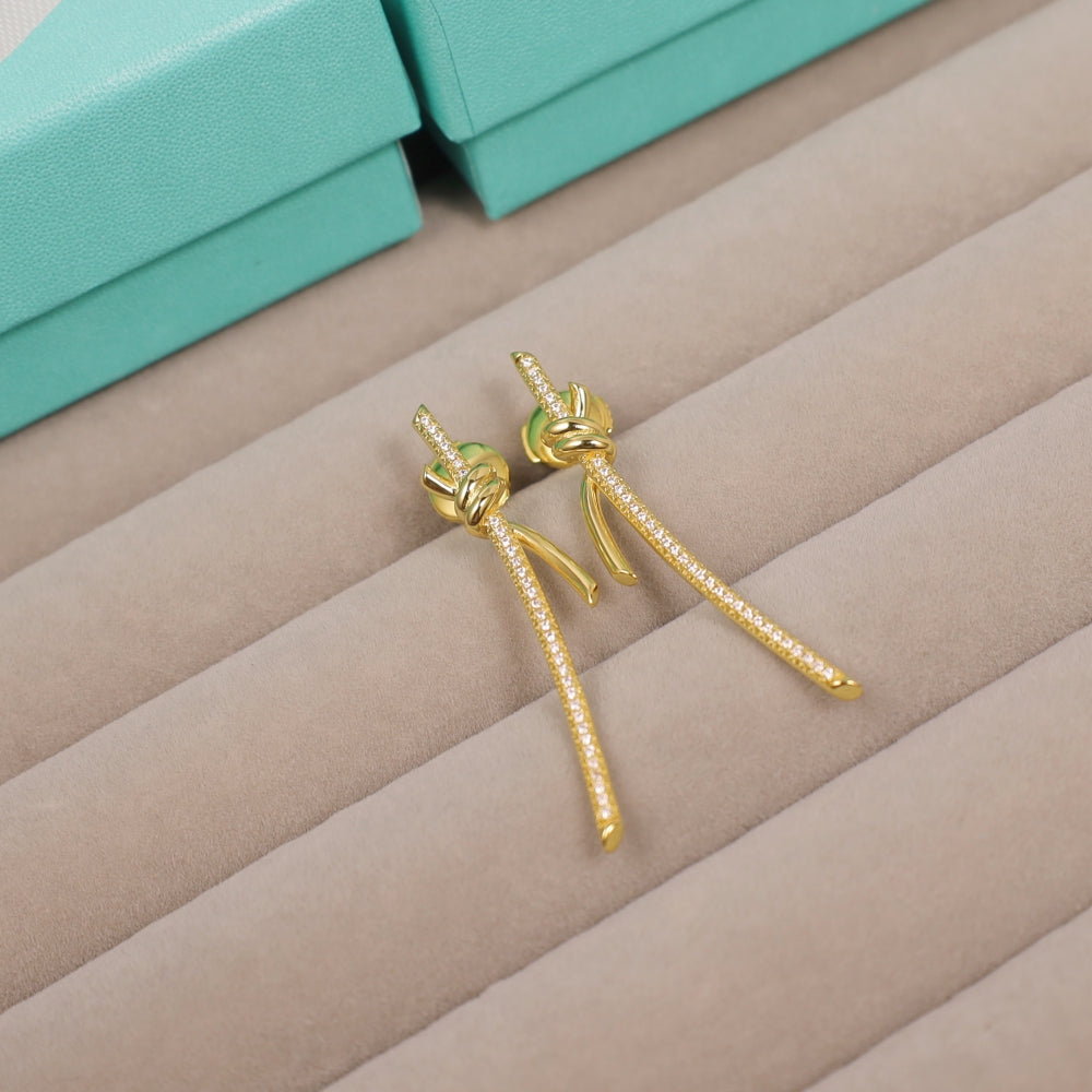 Butterfly knot earrings/B-059