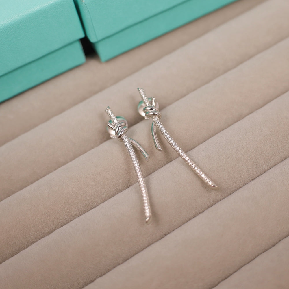 Butterfly knot earrings/B-059