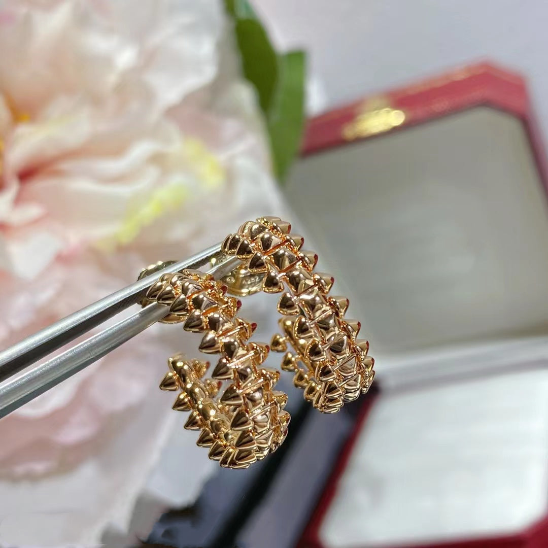 Rivet earrings/B-033