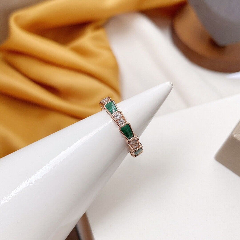 Snake Bone Shell Ring/JZ-042