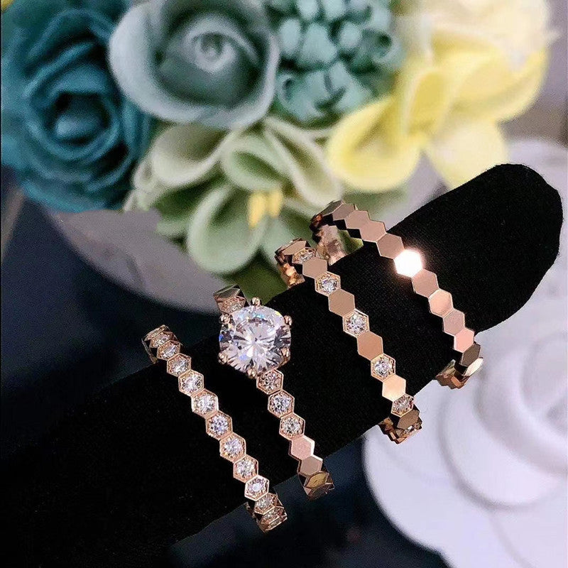 Honeycomb Ring/F-01