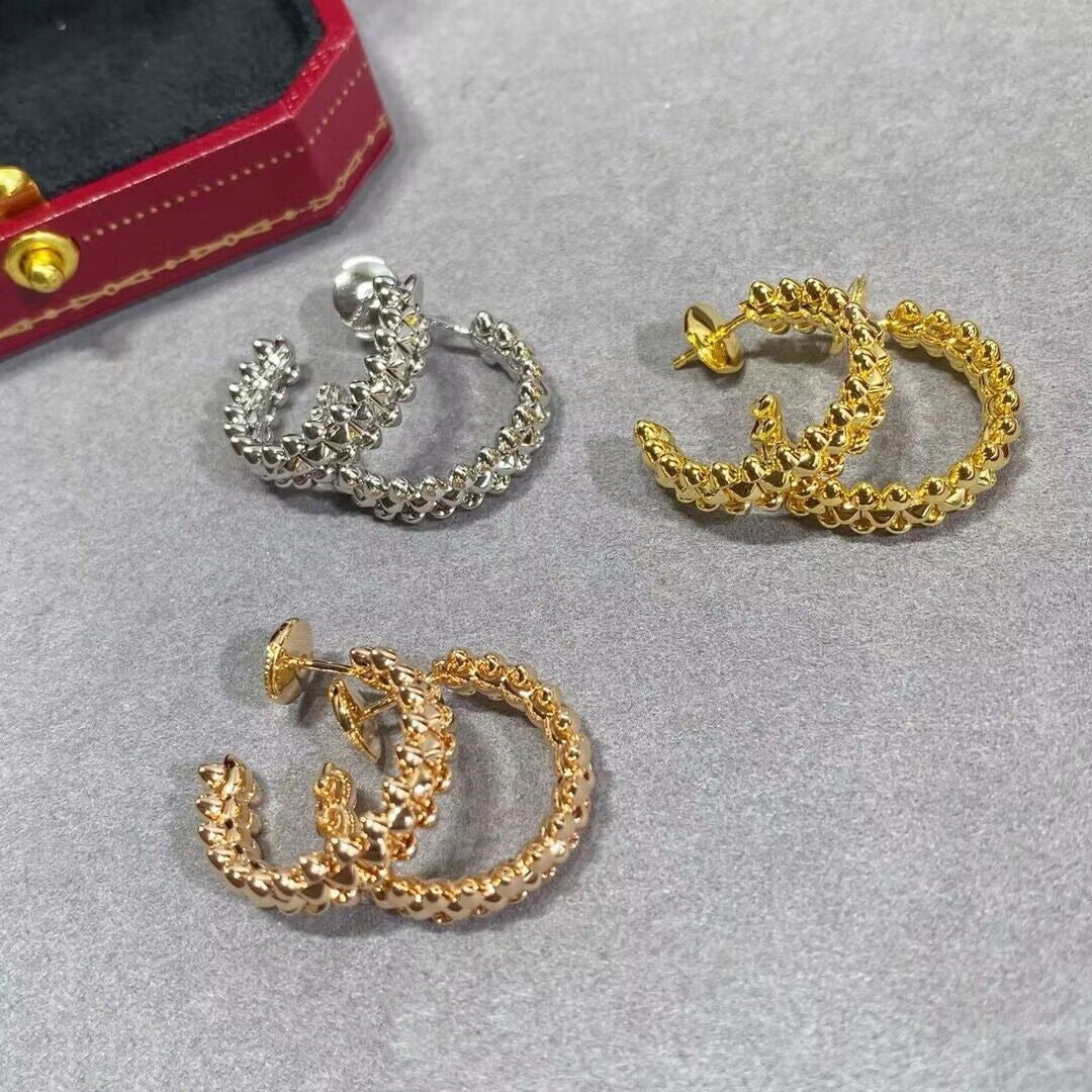 Rivet earrings/B-041