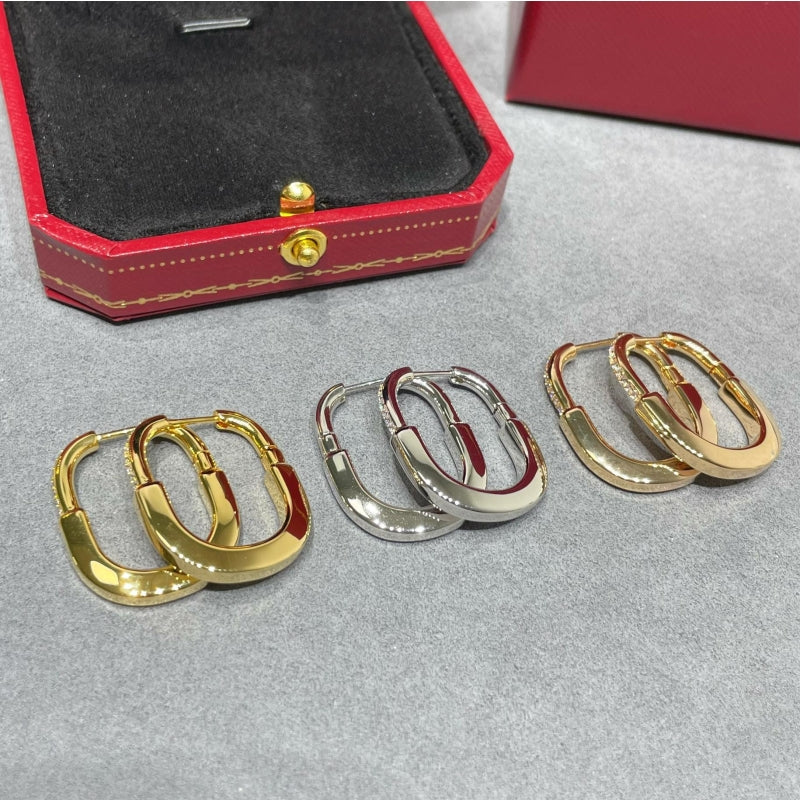 U-shaped earrings/B-073